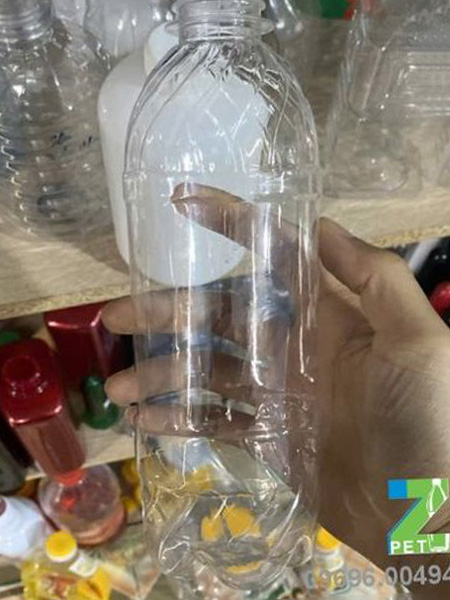 Chai PET nhựa cho đồ uống mẫu 2