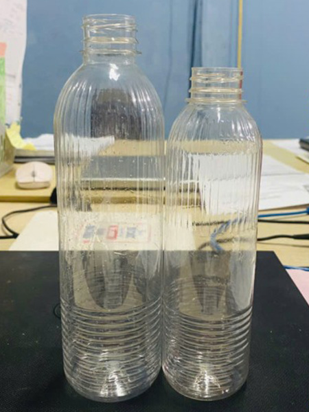 Chai PET nhựa cho đồ uống mẫu 6