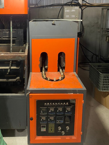 Máy thổi bán tự động - 2 Cavity